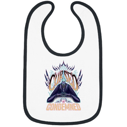 Disney Villains Hades Cursed and Condemned Rock Band Bibs