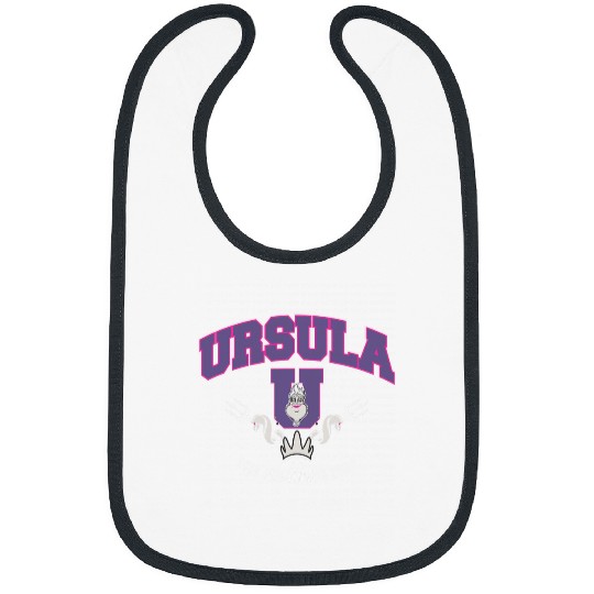 Disney The Little Mermaid Ursula Poor Unfortunate Souls Logo Bibs