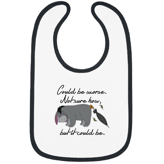 Disney Winnie the Pooh Eeyore Could be Worse Bibs