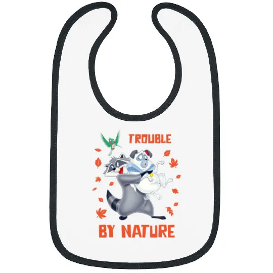 Disney Pocahontas Meeko Percy Flit Trouble By Nature Bibs