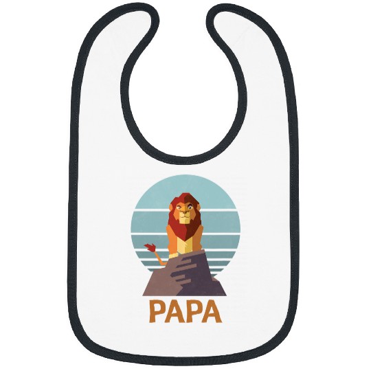 Disney The Lion King Simba Papa Día del Padre Father’s Day Bibs