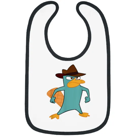 Disneyss Phineas And Ferb Perry The Platypus Bravesss Stance Bibs