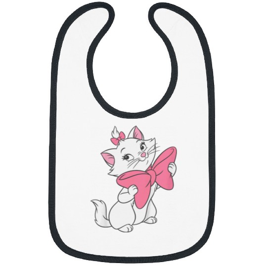 Disneyss The Aristocats Smiling Cute Marie Big Chest Portrait Bibs