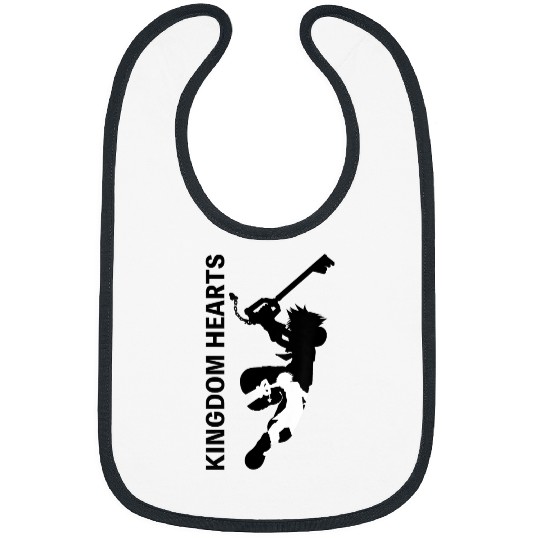 Disneyss Kingdom Hearts Iii Sora Keyblade Silhouette Bibs