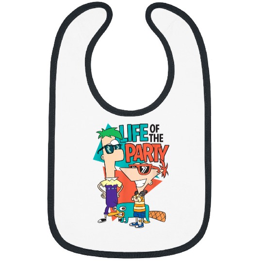 Disneyss Phineas And Ferb Life Of The Party Cool Group shots Bibs