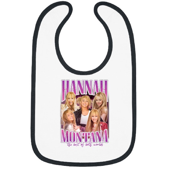 Disneyss Hannah Montana The Best Popstar Collage Chest Poster Bibs