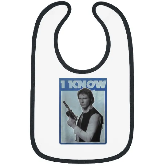 Star Warss Han Solo Iconic Unscripted I Know Disneyss+ Bibs