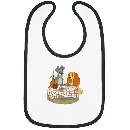 Disney Lady and Tramp Bella Notte Spaghetti TShi Bibs