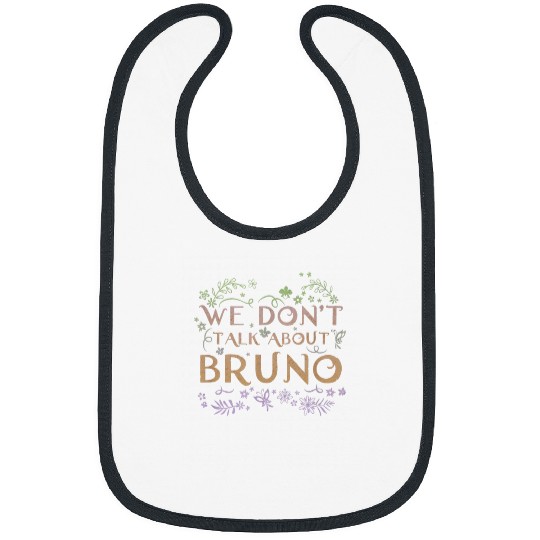 Disney Encanto We Dont Talk About Bruno Floral Q Bibs