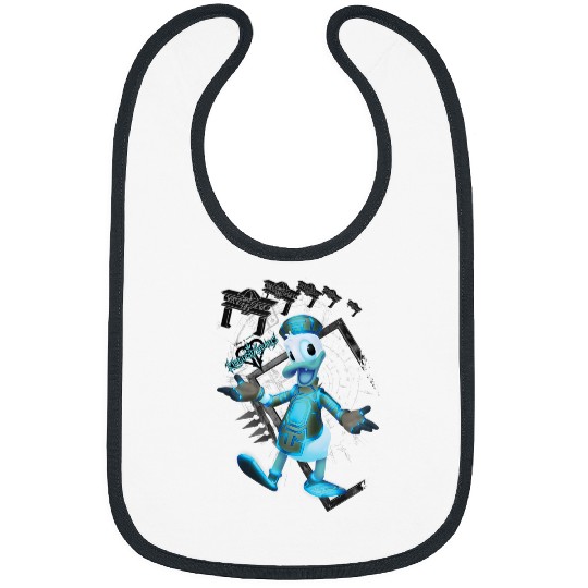 Disneyss Kingdom Hearts Danald Duck Tron Crossover Portrait Bibs