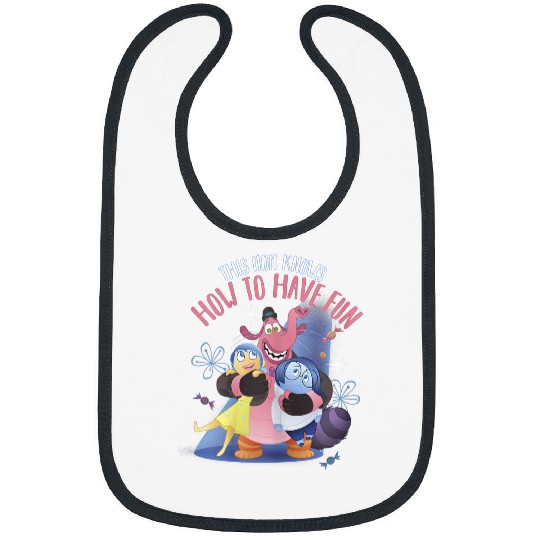 Disneyss Pixars Inside Out Mother's Day Mom's Have Fun Group Bibs
