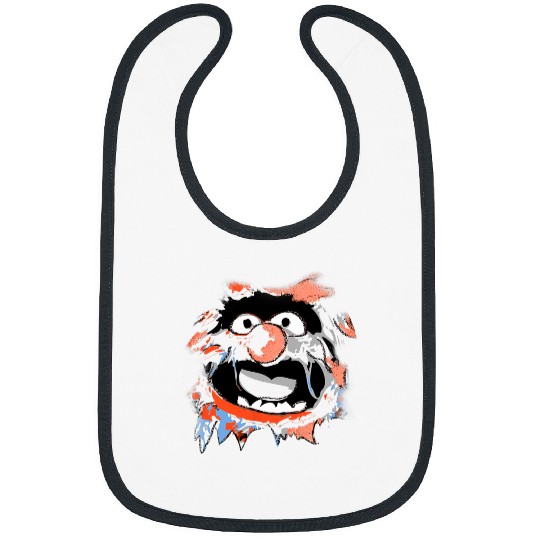 Disney The Muppets Animal  Burst Through Big Face Bibs