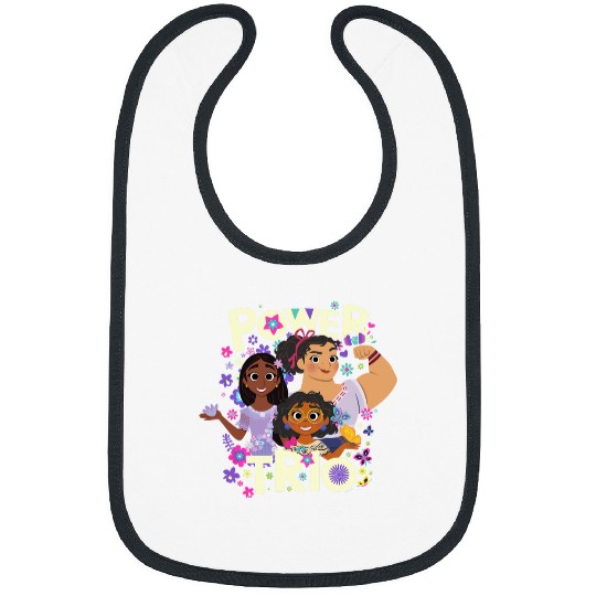 Disney Encanto Mirabel Isabela Luisa Power Trio Bibs