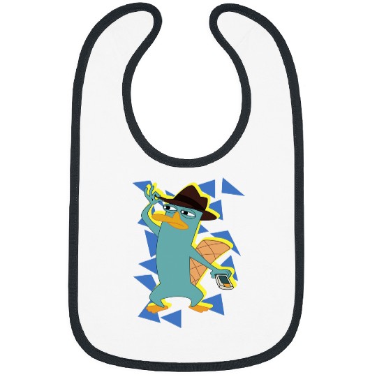 Disney Phineas And Ferb Perry The Platypus On The Lookout Bibs