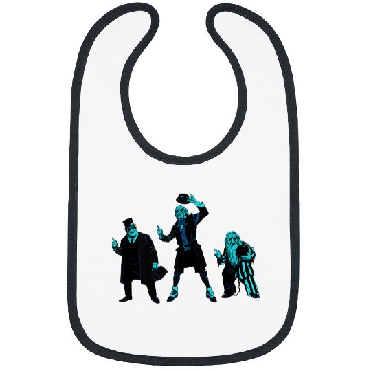 Disneyss Haunted Mansion Movie Hitchhiking Ghostss Trio Bibs