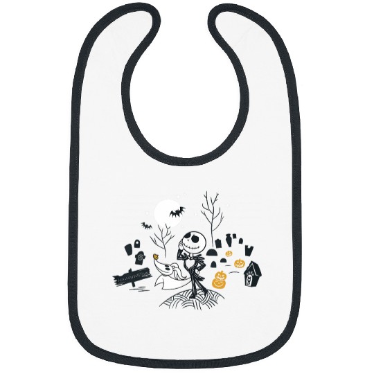 Disneyss The Nightmare Before Christmas Halloween Town Entry Bibs