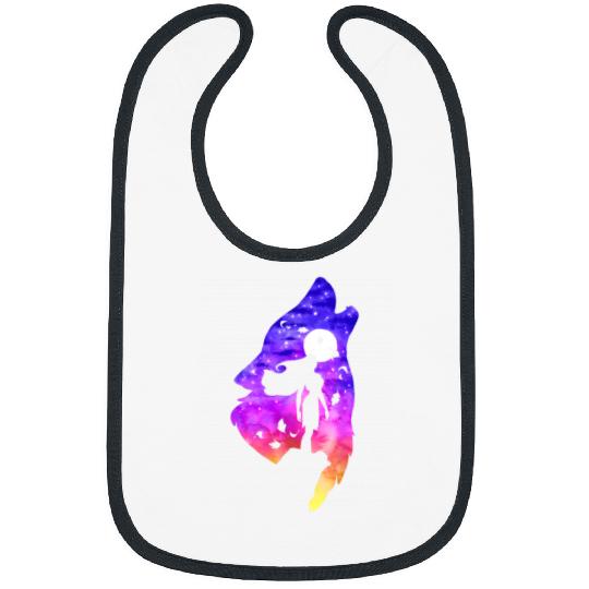 Disney Princesses Pocahontas Colors In The Silhouette Bibs