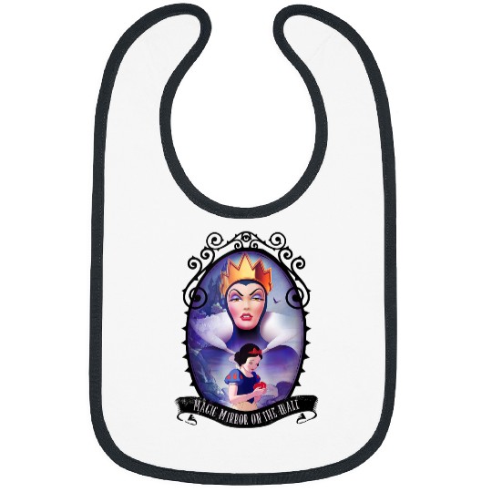 Disneyss Snow White Evil Queen Magic Mirror On The Wall Bibs