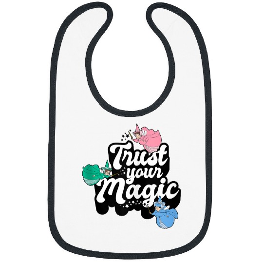 Disneyss Sleeping Beauty Vintages Trust Your Magic Fairies Bibs