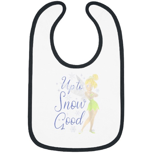 Disneyss Peter Pan Christmas Tinker Bell Up To Snow Good Bibs