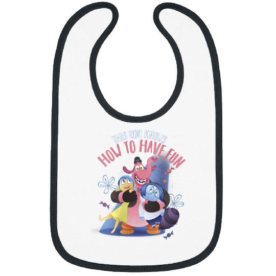 Disneyss Pixars Inside Out Mother's Day Mom's Have Fun Group Bibs