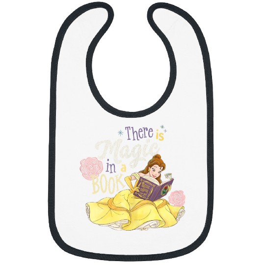 Disneyss Beauty And The Beast Belle There Is Magic In A Book Bibs