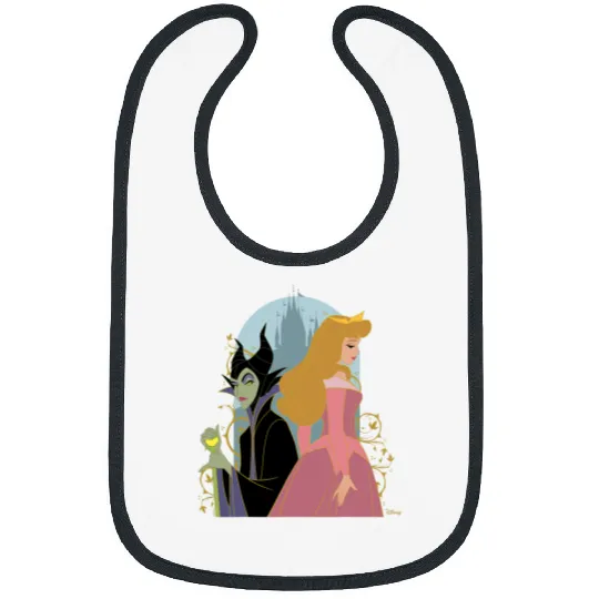 Disney Princess - Sleepy Beauty And Maleficent Bibs