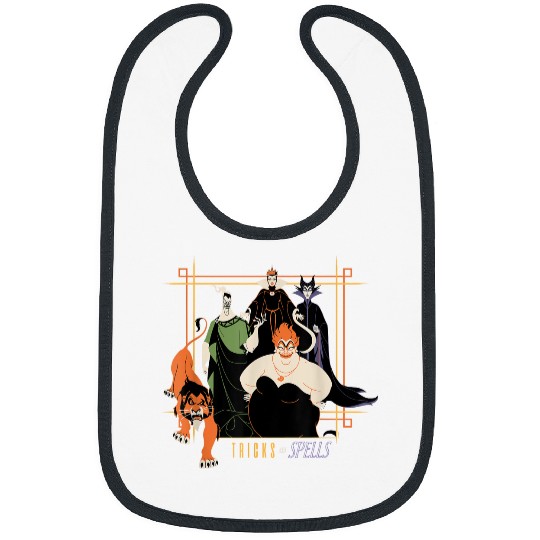 Disney Villains Spooky Squad Tricks And Spells Halloween 2024 Bibs