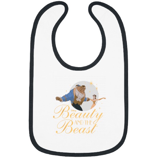 Disney Princess - Beauty And The Beast Logo Bibs