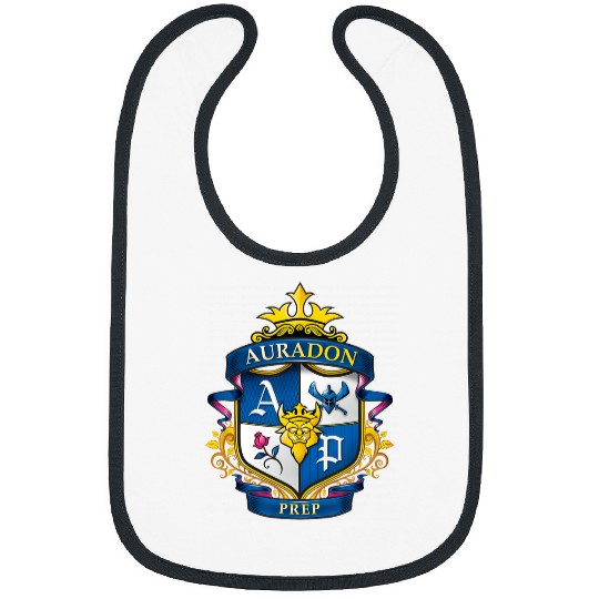 Disney Descendants Auradon Prep Crest Bibs