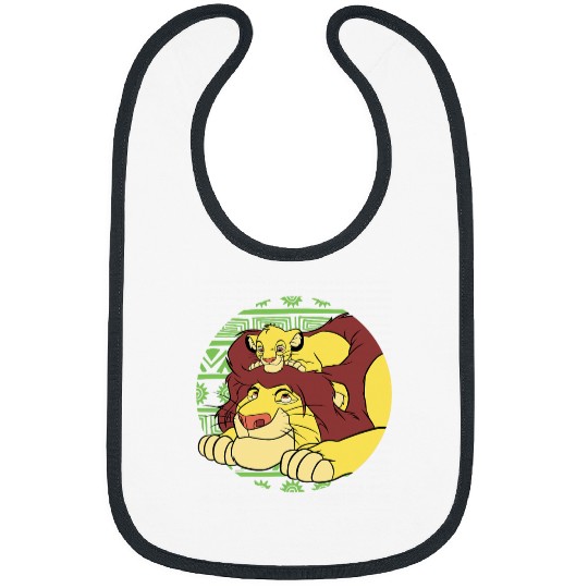 Disney The Lion King 30th Anniversary Mufasa & Simba Retro Bibs