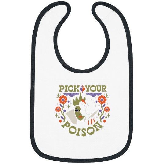 Disney Princess Snow White and Evil Queen Pick Your Poison Bibs