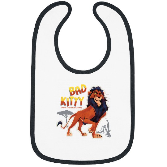 Disney Villains Scar Bad Kitty There's One In Every Family Bibs