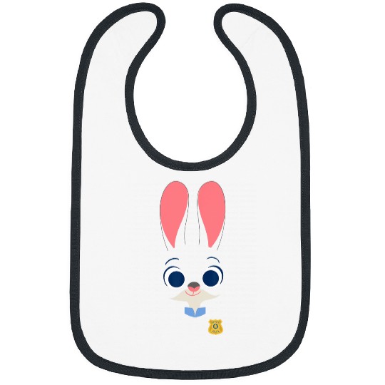 Disney Zootopia Officer Judy Hopps Face Bibs