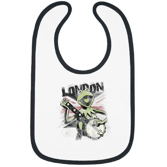 Disney The Muppets London Frog  Rock Kermit Poster Bibs