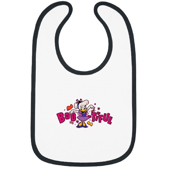 Disney Daisy Duck in Costume BOO-tiful Spooky Cute Halloween Bibs