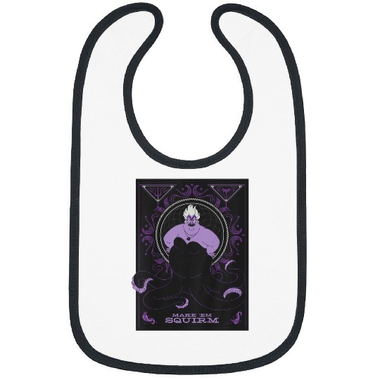 Disney Villains Ursula The Little Mermaid Make Em Squirm Bibs