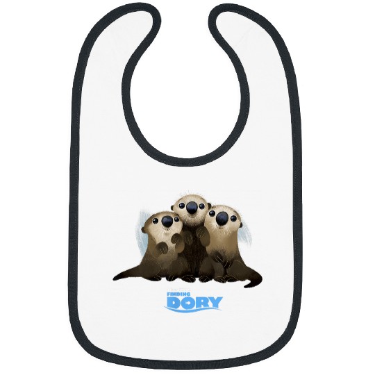 Disneyss Pixars Finding Dory Cute Sea Otters Big Chest Poster Bibs