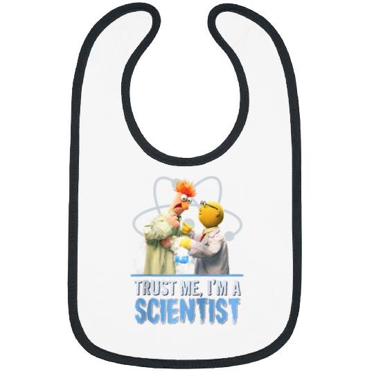 Disney The Muppets Trust Me I'm A Scientist Bunsen & Beaker Raglan Baseball Tee Bibs