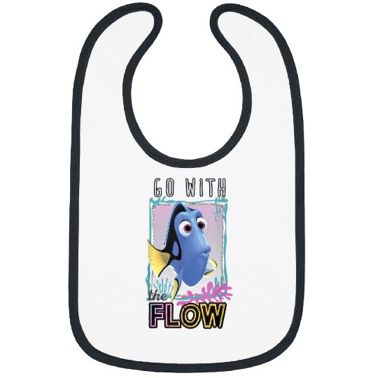 Disneyss Pixars Finding Dory Go With The Flow Glittery Frame Bibs