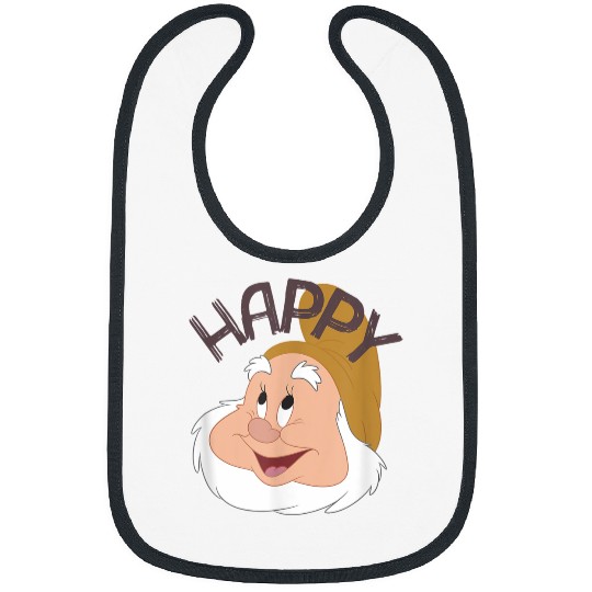Disneyss Snow White The Seven Dwarfs Happy Faces Bibs