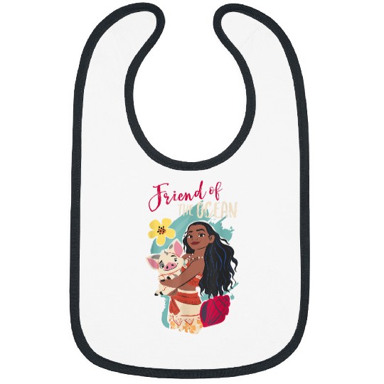 Disneyss Moana Pua Hug Friend Of The Ocean Bibs