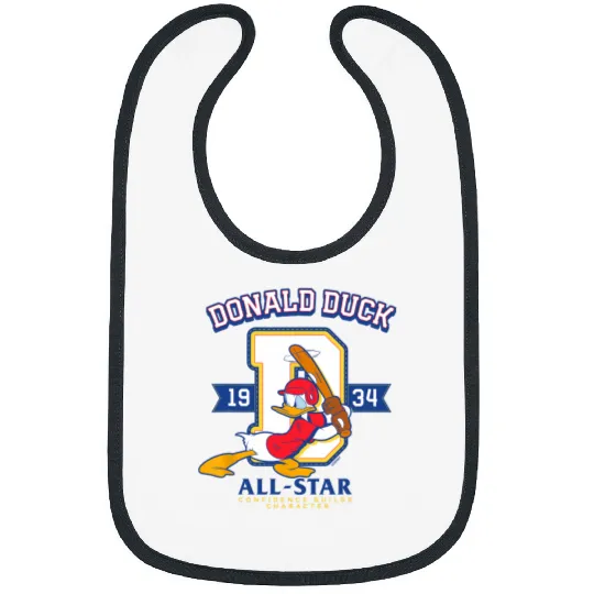Disney Donald Duck Baseball 1934 All-Star Confidence Sports Bibs