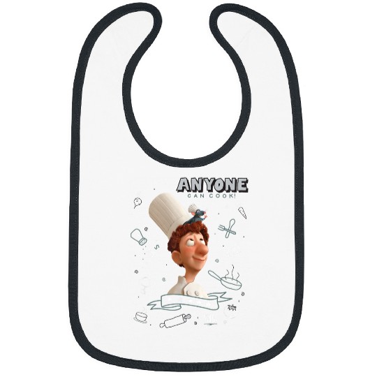 Disneyss Pixars Ratatouille Remy Linguini Anyone Can Cook Bibs