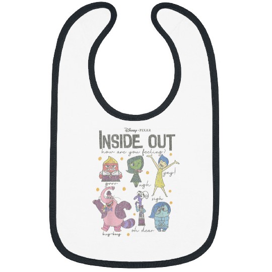 Disneyss Pixars Inside Out How Are You Feeling Group shots Bibs
