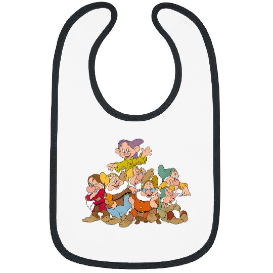 Disneyss Snow White The Seven Dwarfs Group Fun Bibs