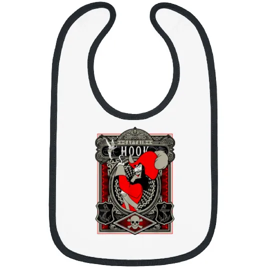 Disneyss Peter Pan Captain Hook Poster Bibs