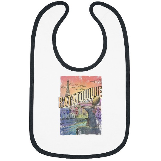 Disneyss Pixars Ratatouille Remy City View Poster Bibs