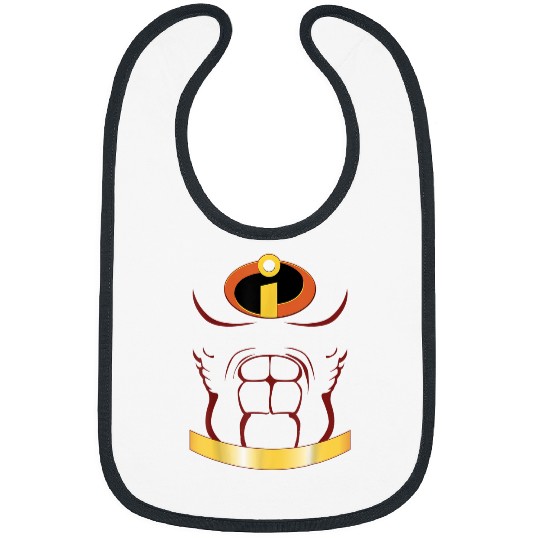 Disneyss Pixars The Incredibles Halloween Superhero Costume Bibs