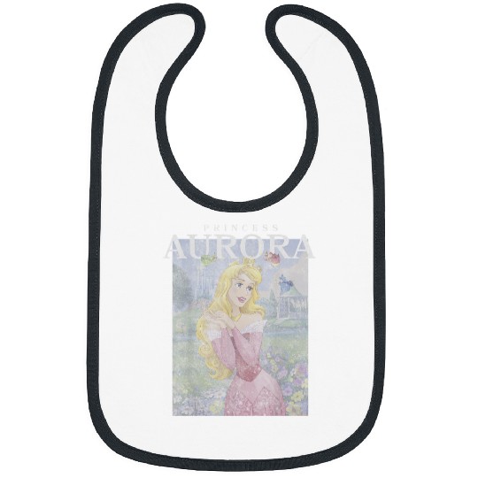 Disneyss Sleeping Beauty Princess Aurora Portrait Bibs